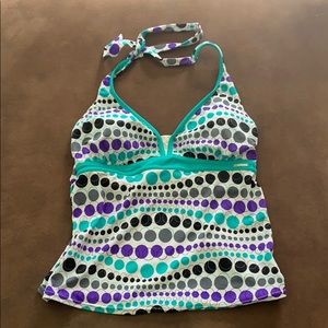 ZeroXposure tankini halter top size 12
